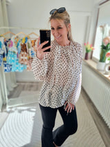 Bluse "Sweet Dots"