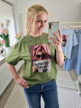 Shirt "better late, than ugly"