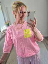 Sweater "Yes you can"
