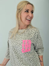Sweater "Yes you can"