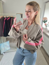 Jacke "Funky Stripe"