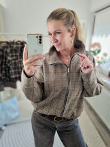 Jacke "Hahnentritt"