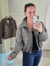 Jacke "Hahnentritt"