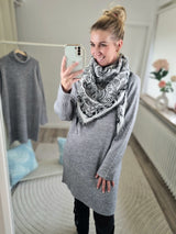 Dreieckstuch "Paisley-Fransen"