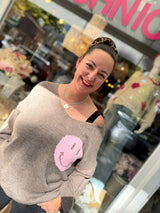 Strickpullover „Smiley it`s good"