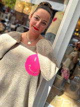 Strickpullover „Smiley it`s good"