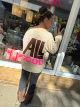 Strickpullover „Smiley it`s good"