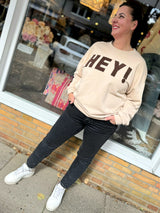 Sweater „HEY!"