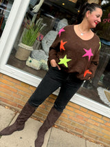 Strickpullover "Stars"