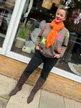 Strickpullover "Stars"