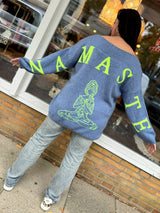 Strickpullover "Namaste"