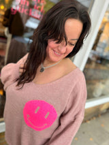 Strickpullover „Smiley it`s good"