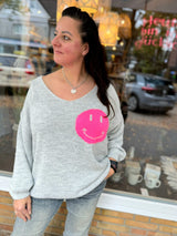 Strickpullover „Smiley it`s good"