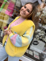 Cardigan "Regenbogen"