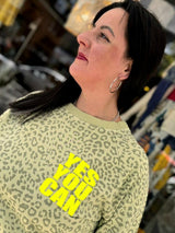 Sweater "Yes you can"