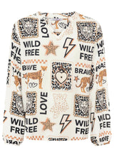Bluse "Wild & Free"