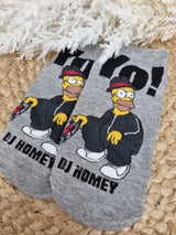 Sneakersocken "Simpsons"