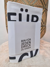 Geschirrtuch "mit Spruch"