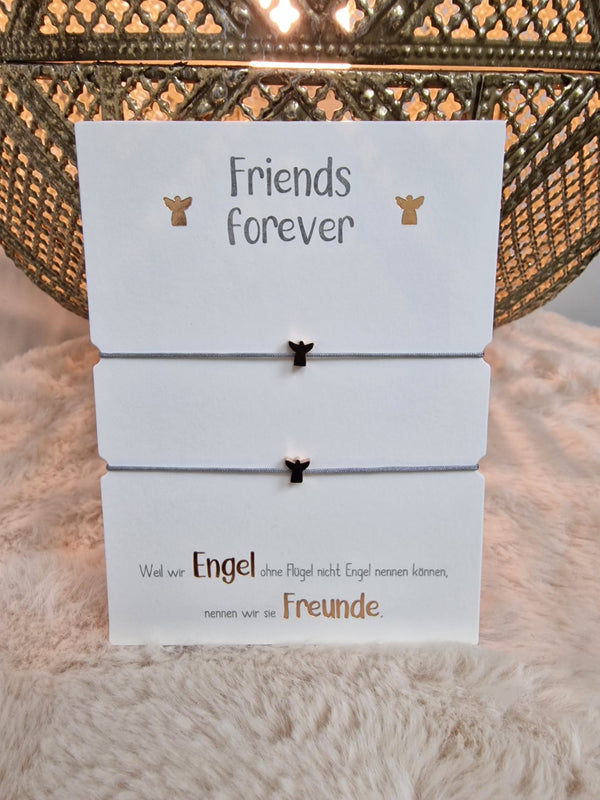 Armband  „Friends forever“ Engel
