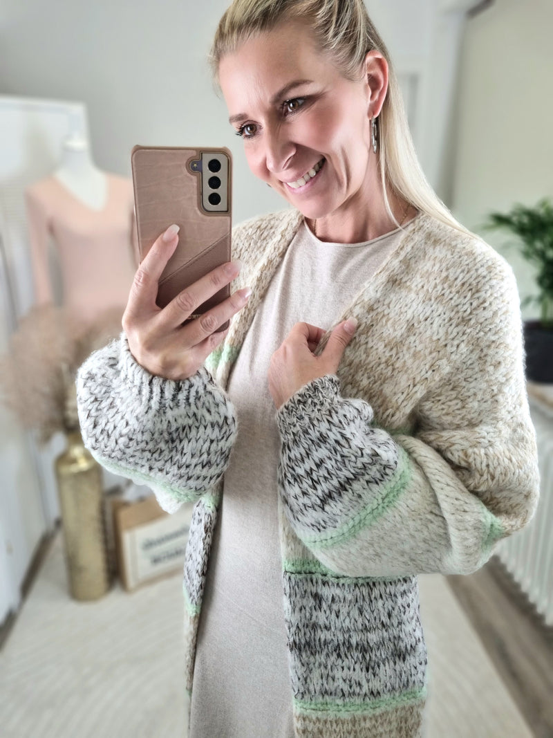 Strickcardigan "Alicante“ long