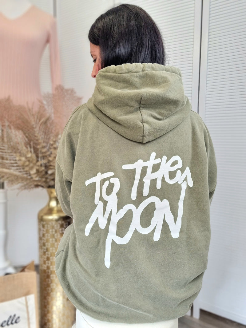 Hoodie  "to the Moon"