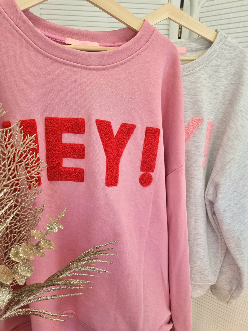 Sweater „HEY!"