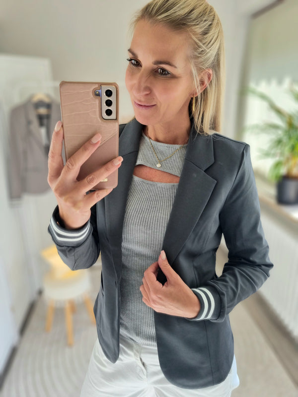 Blazer "Kinnie Anthrazit" von Kaffe