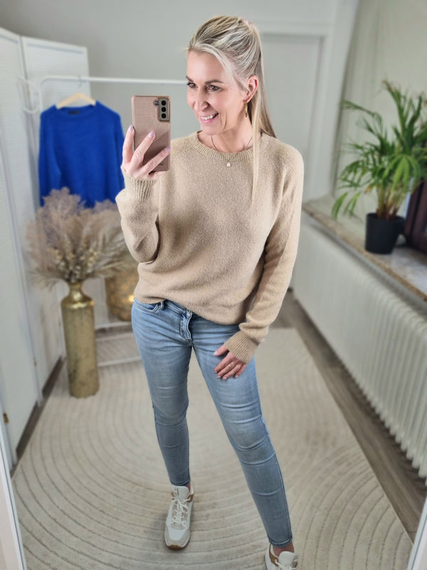 Strickpullover "soft touch" Rundhals