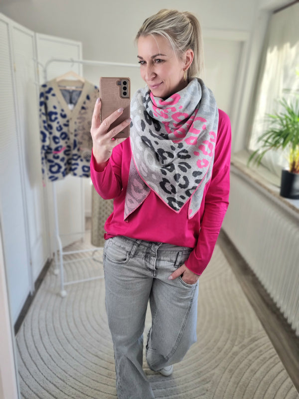 Dreieckstuch "Happy-Leo"