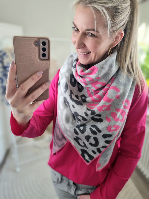 Dreieckstuch "Happy-Leo"