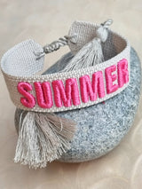 Stoffarmband "Summer"