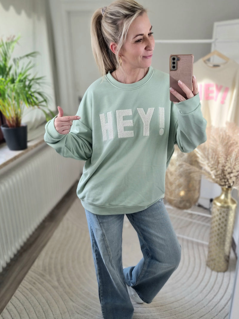 Sweater „HEY!"