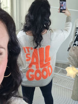 Strickpullover „it`s all good"