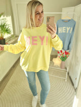 Sweater „HEY!"