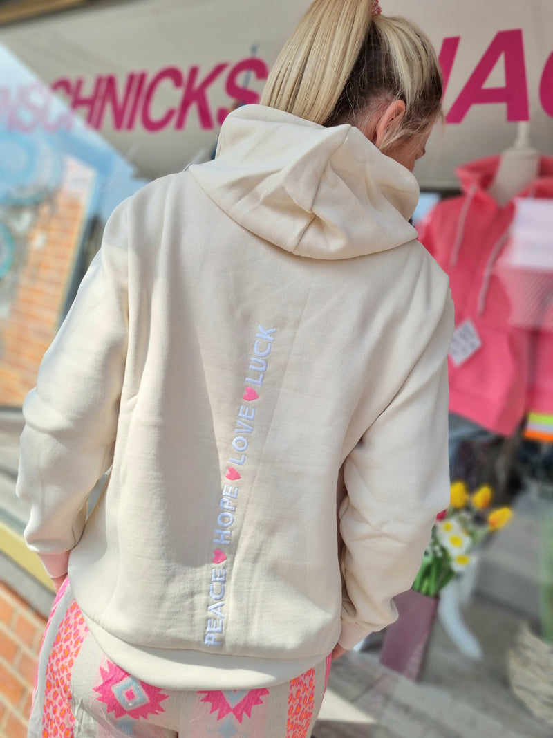 Hoodie "♥︎Happy♥︎"
