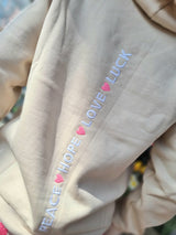 Hoodie "♥︎Happy♥︎"