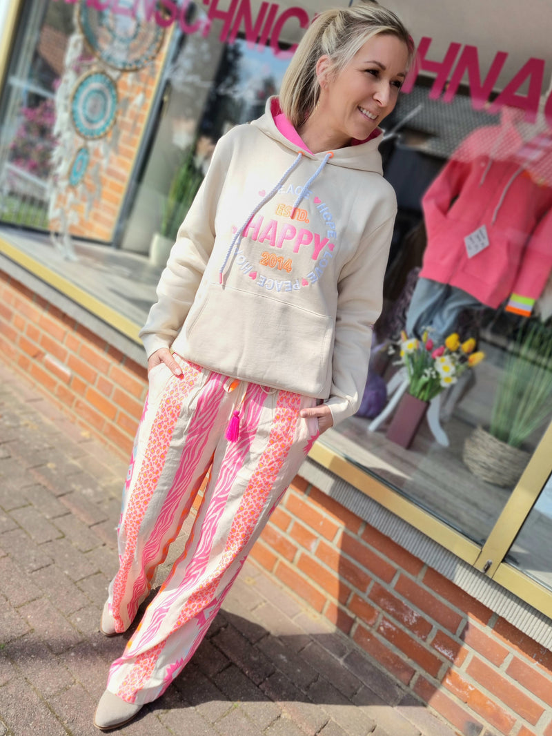 Hoodie "♥︎Happy♥︎"