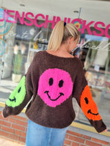 Strickpullover „Smil;-) to me"