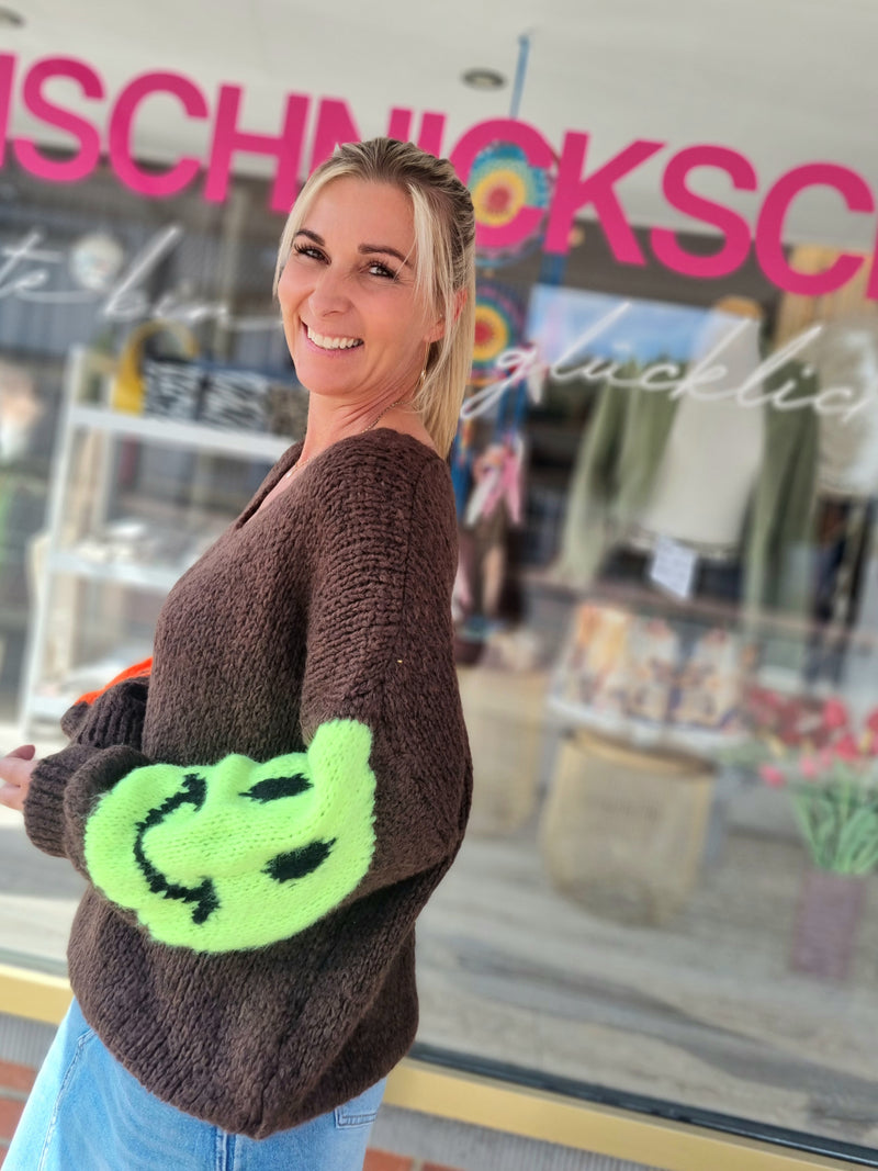 Strickpullover „Smil;-) to me"