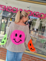 Strickpullover „Smil;-) to me"