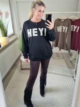 Sweater „HEY!"