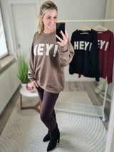 Sweater „HEY!"