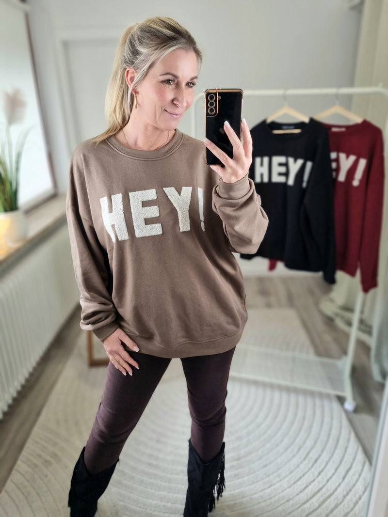 Sweater „HEY!"