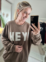 Sweater „HEY!"