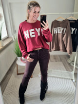 Sweater „HEY!"