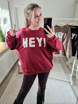 Sweater „HEY!"