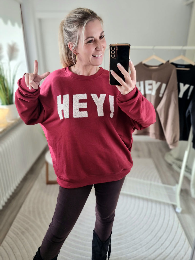 Sweater „HEY!"