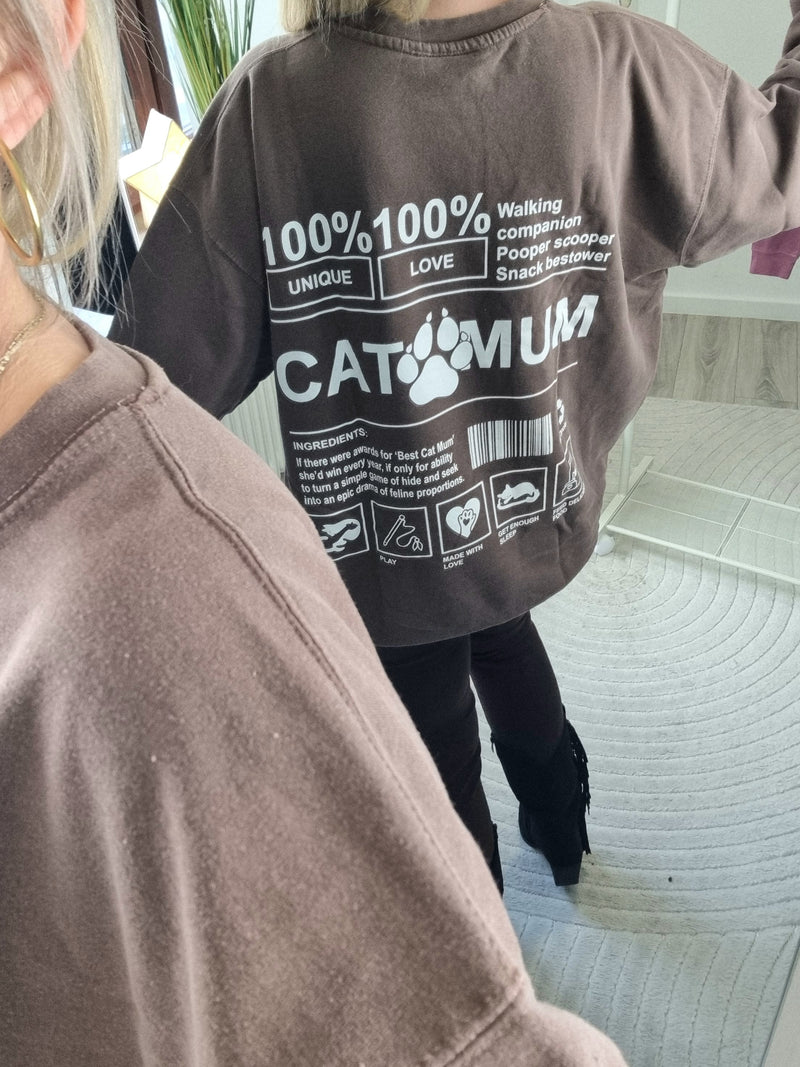 Sweater „Cat Mum♡"