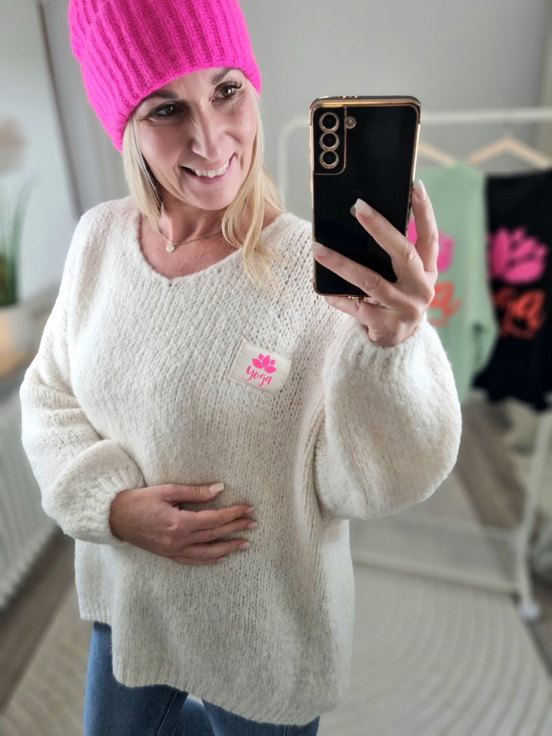 Strickpullover „Yoga"