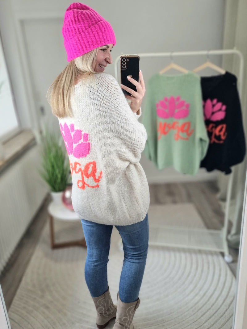 Strickpullover „Yoga"